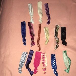15 never worn hair ties